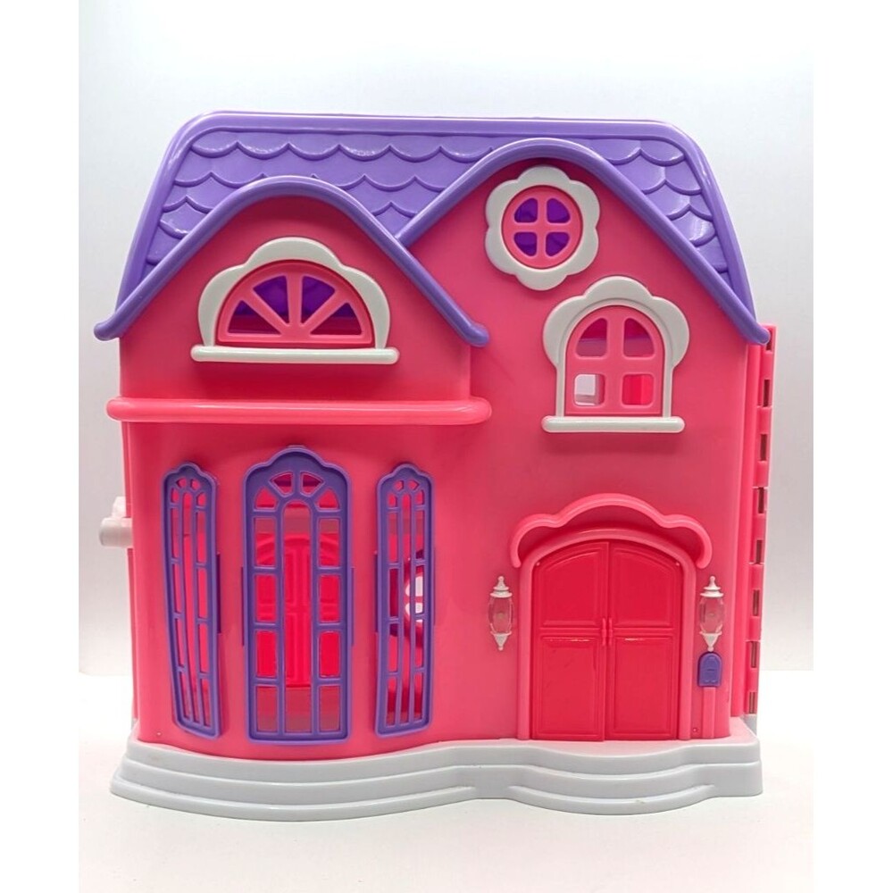 KID CONNECTION FOLDING DOLLHOUSE with Some Furniture Pieces